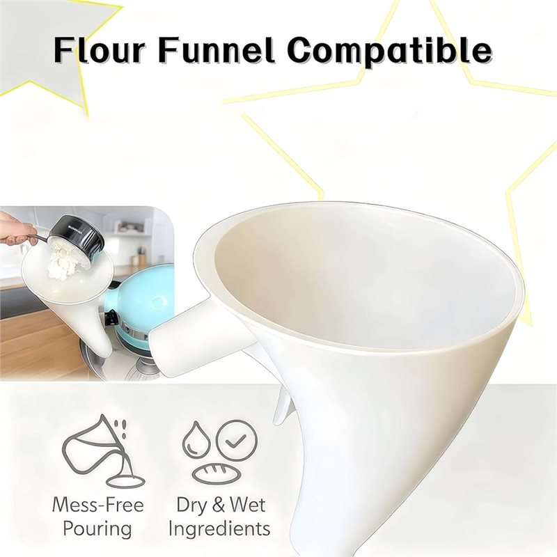 Kitchen Aid Baking Mixer - [NEW!A38F】 No-Mess Dishwasher Safe Baking Tool