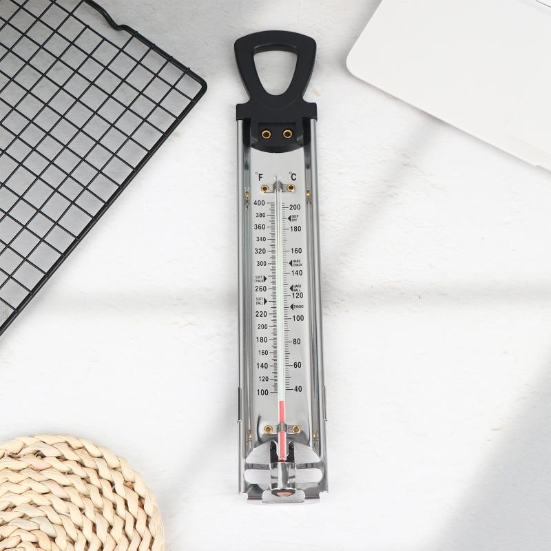Kitchen Design For Baking - Long Probe Stainless Steel Thermometer for