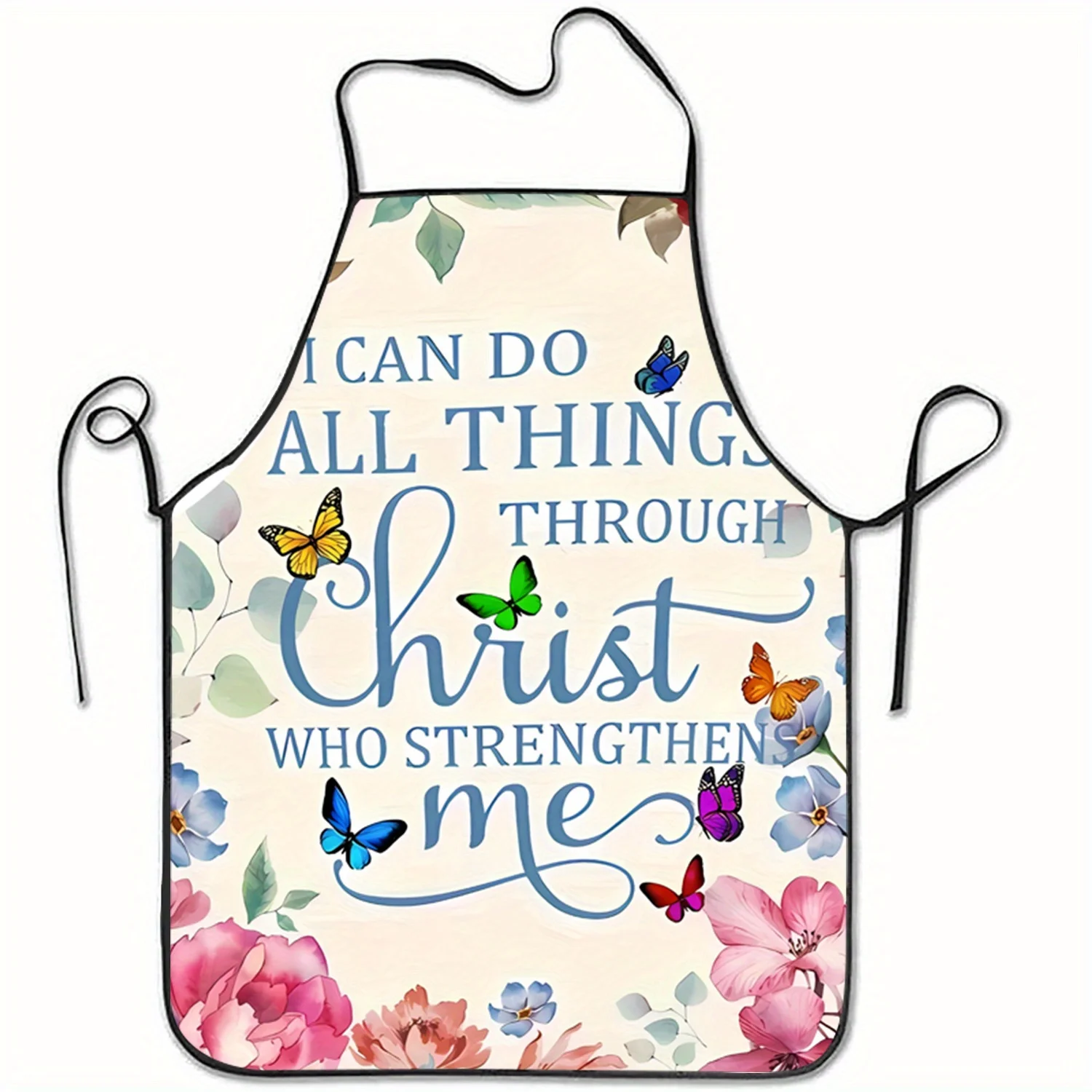 Kitchen Baking Quotes - 1pc Inspirational Religious Quote & Butterfly