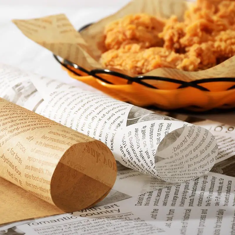 Kitchen Baking Mat - 50pcs Oil-Proof Baking Food Wrapper Wax