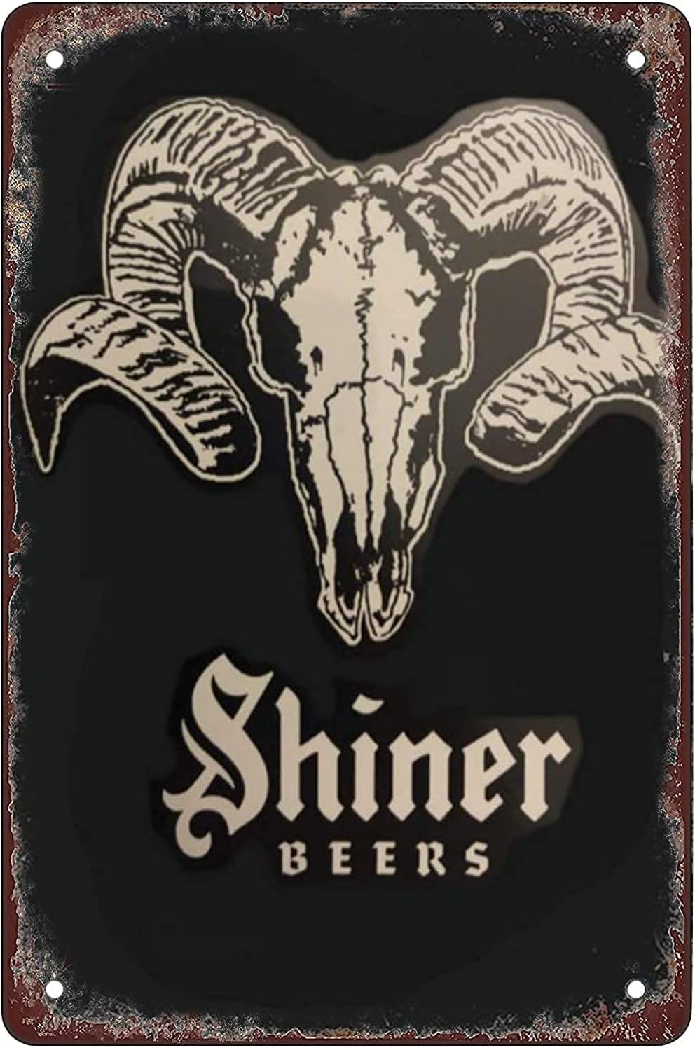 Kitchen Bakery - Tin Sign For Shiner Bock Beer