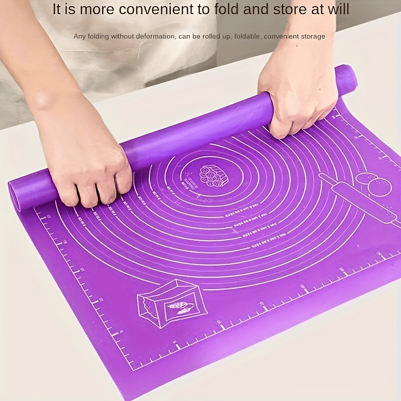 2Pcs Silicone Dough Mat & Roll - Kitchen Roll Baking recension och pris