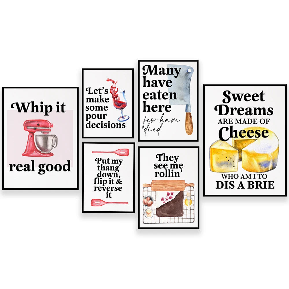 Funny Baking Quotes Posters, F - Kitchen Baking Quotes recension och pris