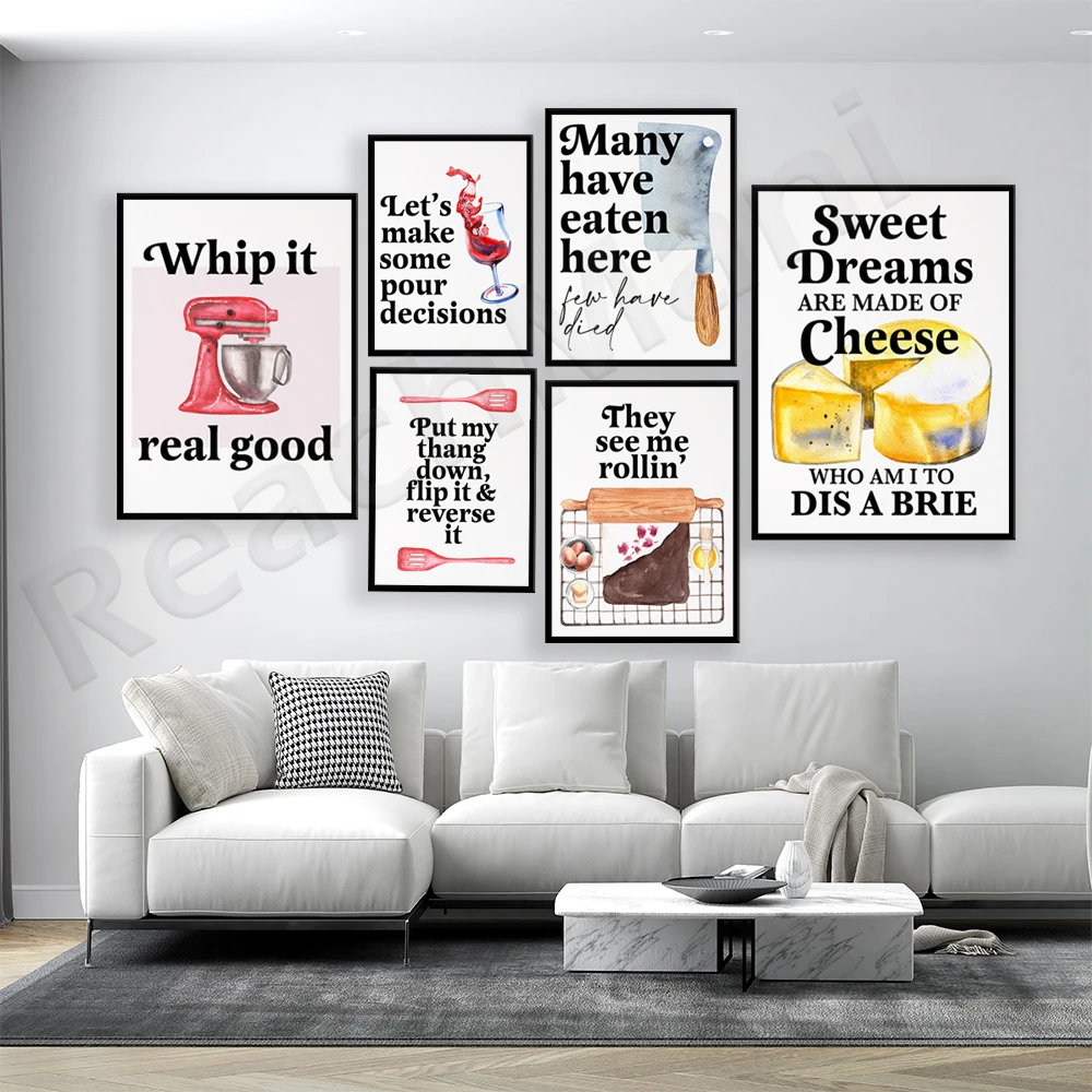 Funny Baking Quotes Posters, F - Kitchen Baking Quotes recension och pris