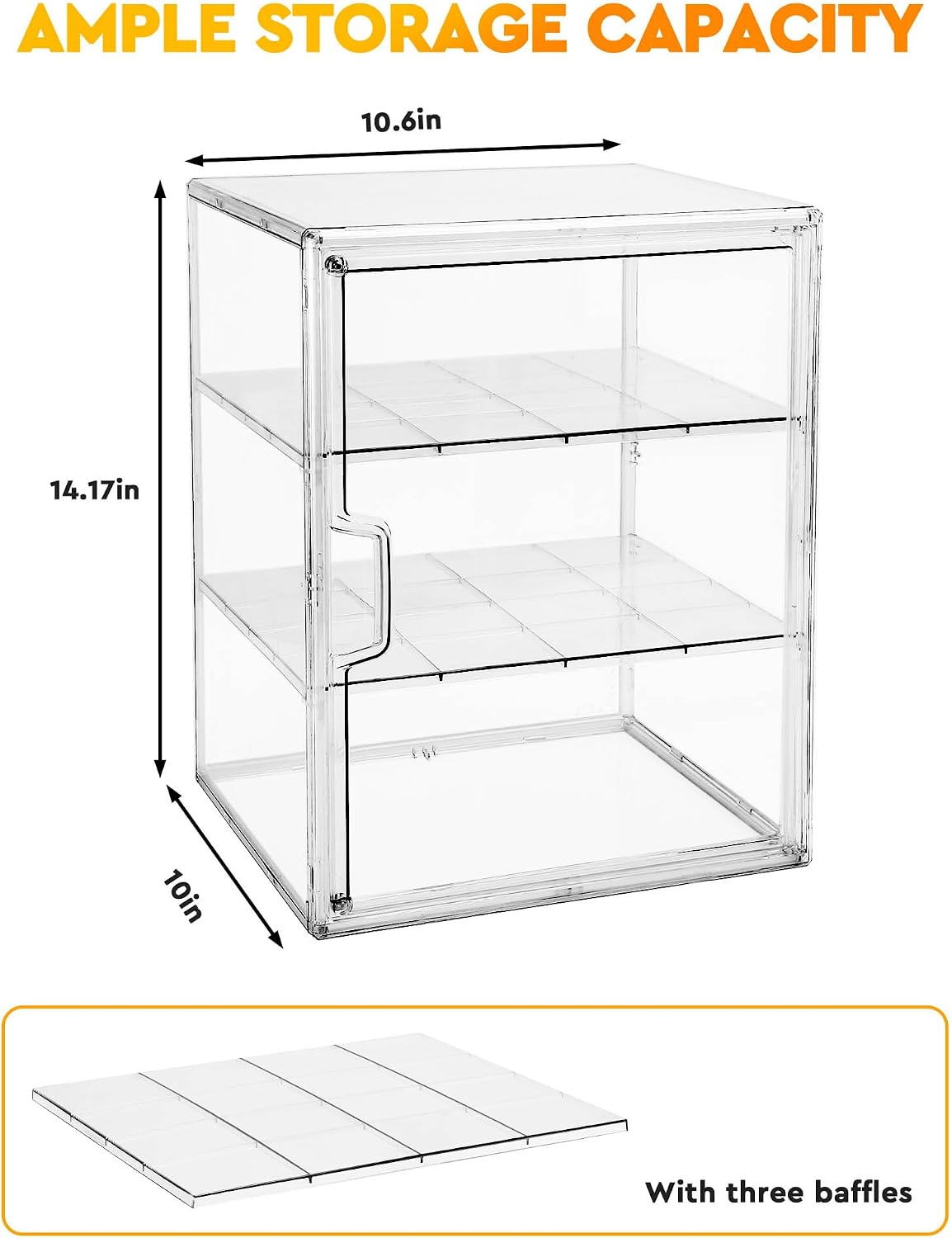 Pastry Display Case,Bread Box  - Kitchen Baking Storage Containers recension och pris