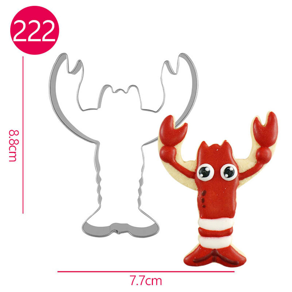 4pcs Lobster Shape Cookie Cutt - Kitchen Design For Baking recension och pris
