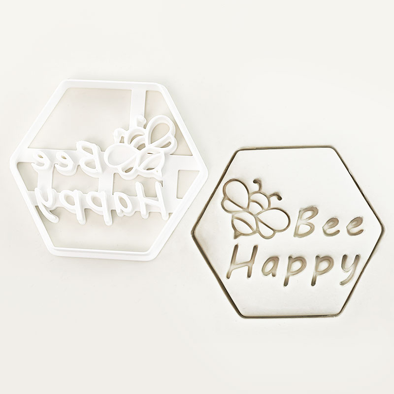 4 Pcs Bee Themed Cookie Cutter - Kitchen Baking Cookies recension och pris