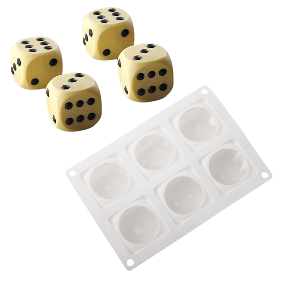 6-Cell Cube Mousse Cake Mould  - Kitchen Design For Baking recension och pris