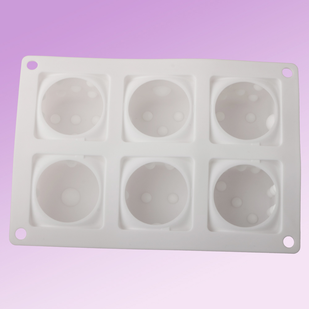 6-Cell Cube Mousse Cake Mould  - Kitchen Design For Baking recension och pris