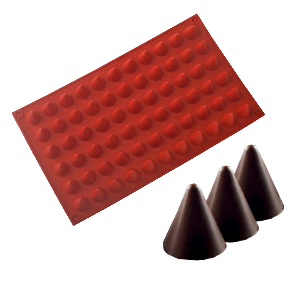 66-Cells Cone Chocolate Baking - Kitchen Accessories For Baking recension och pris