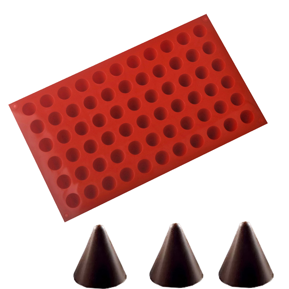66-Cells Cone Chocolate Baking - Kitchen Accessories For Baking recension och pris