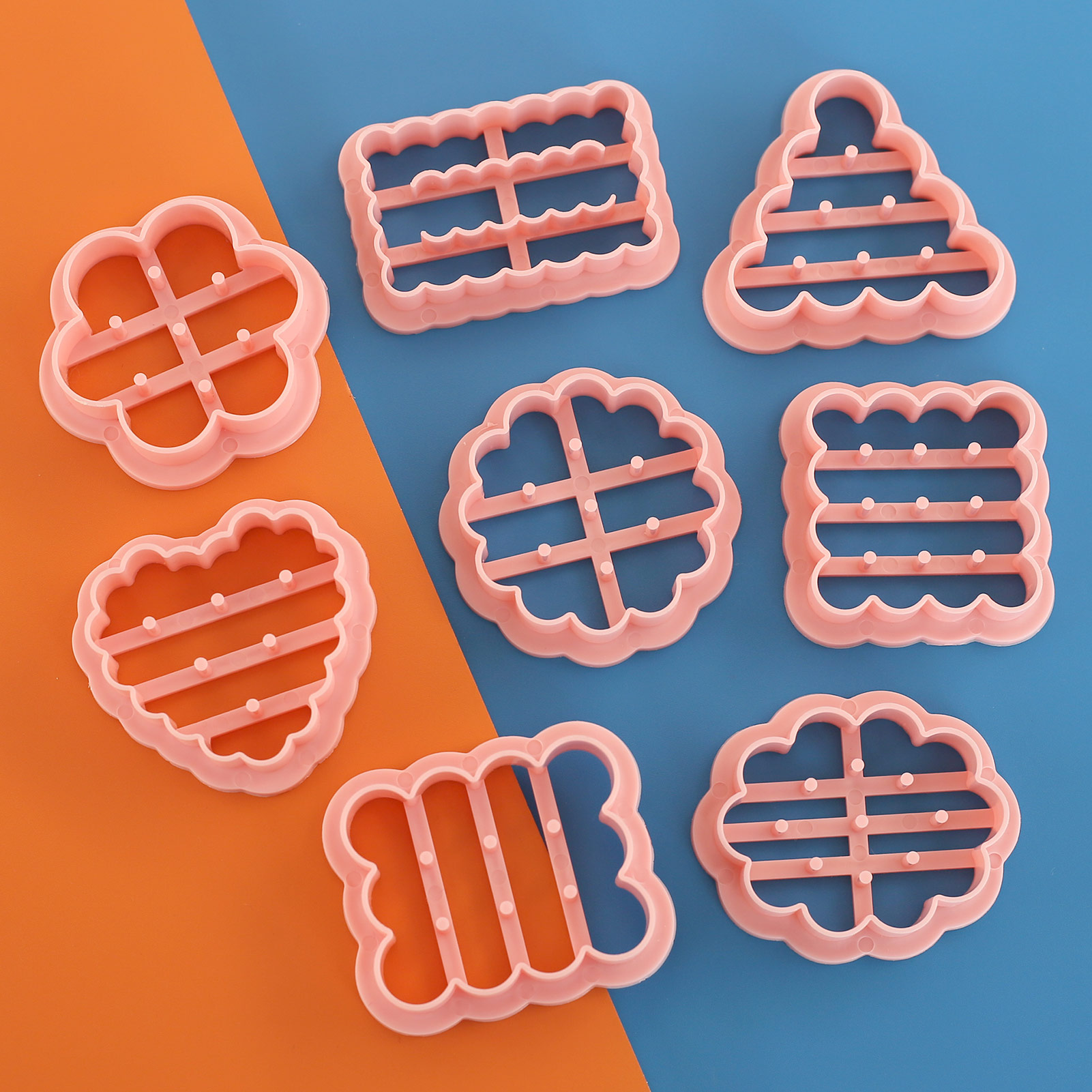 8 Piece Cute Classic Biscuit C - Kitchen Baking Cookies recension och pris