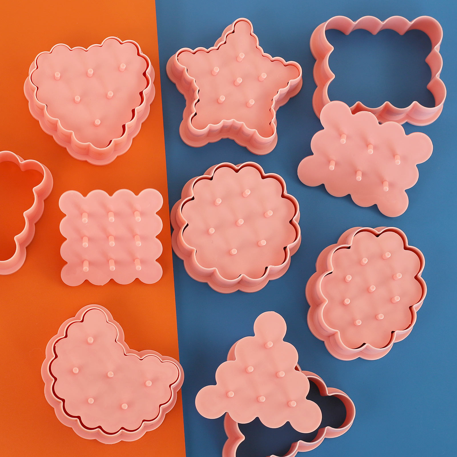 8 Piece Cute Classic Biscuit C - Kitchen Baking Cookies recension och pris