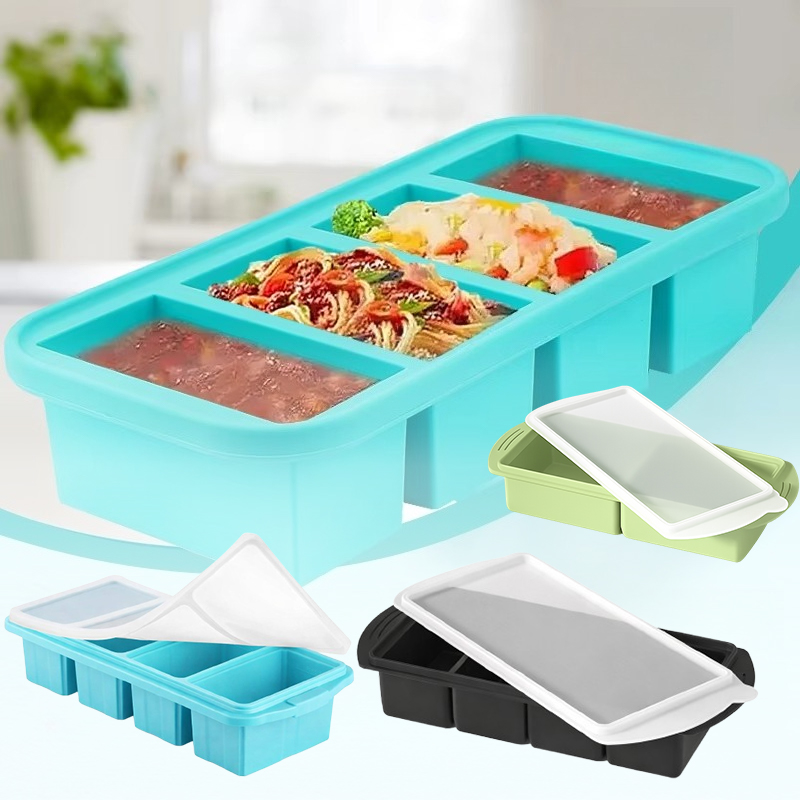 Large Silicone Ice Cube Mold w - Kitchen Baking Storage Containers recension och pris