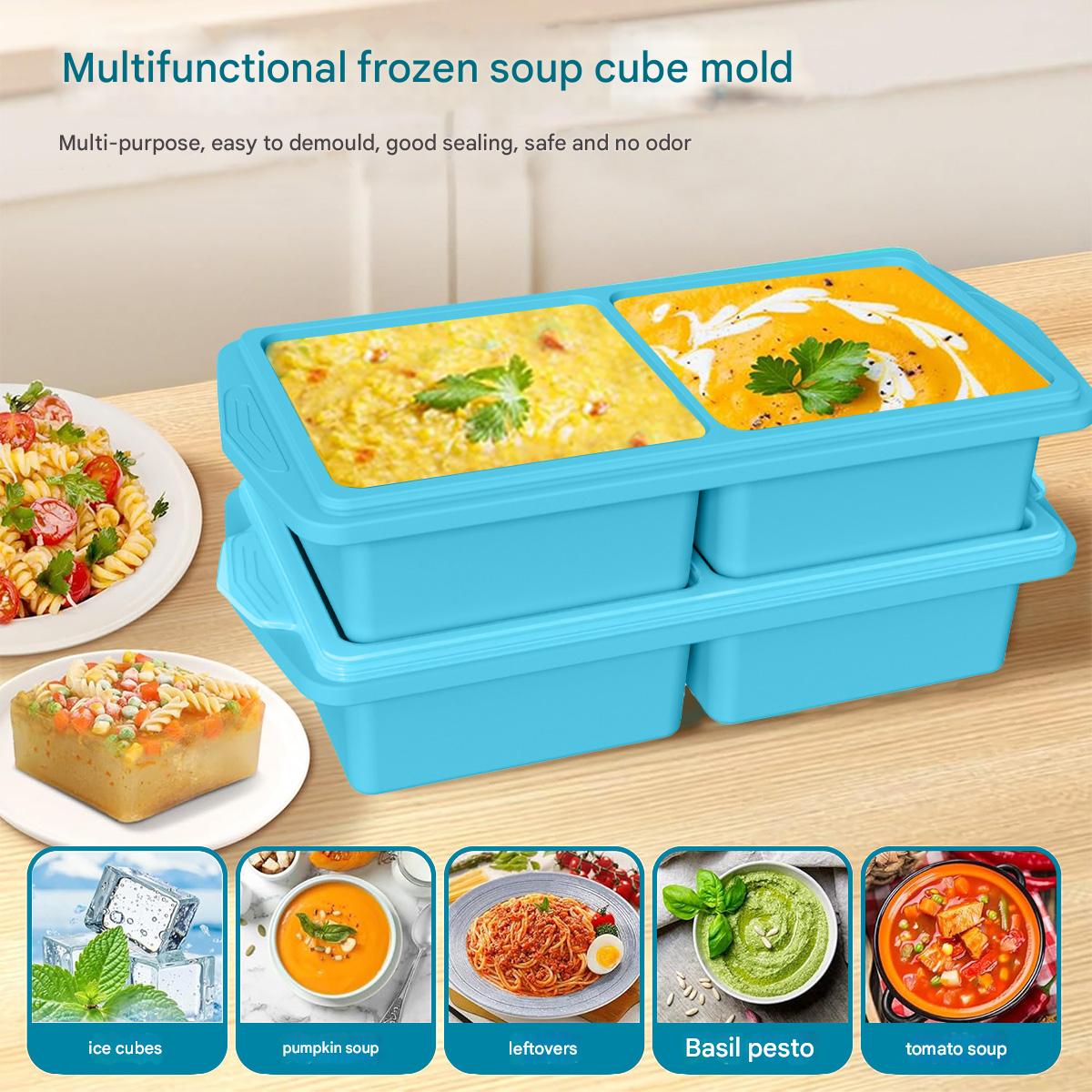 Large Silicone Ice Cube Mold w - Kitchen Baking Storage Containers recension och pris