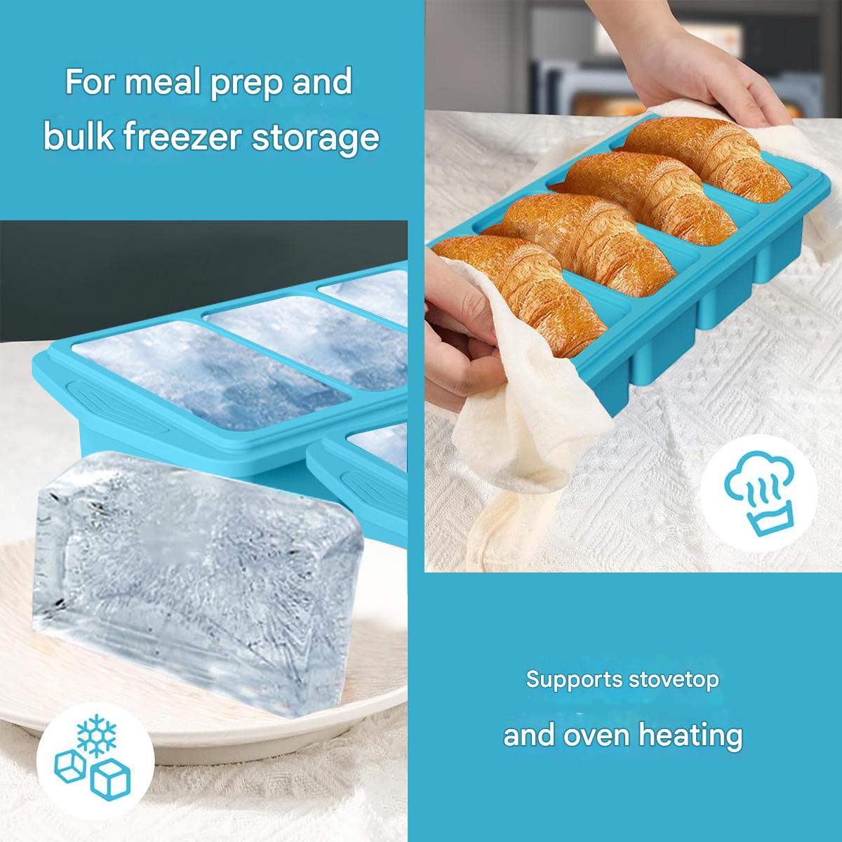 Large Silicone Ice Cube Mold w - Kitchen Baking Storage Containers recension och pris
