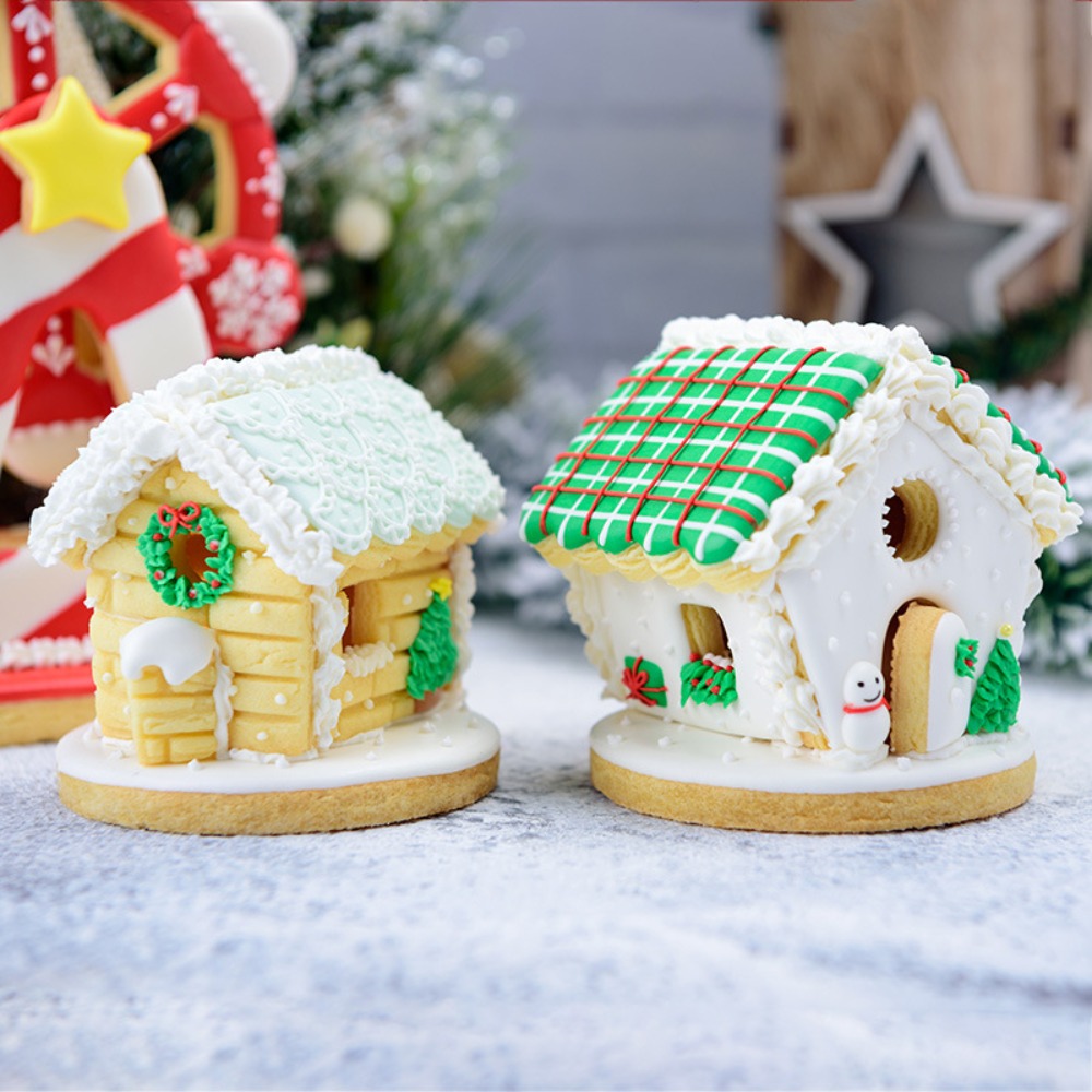 6Pcs Mini Christmas Gingerbrea - Kitchen Baking Cookies recension och pris