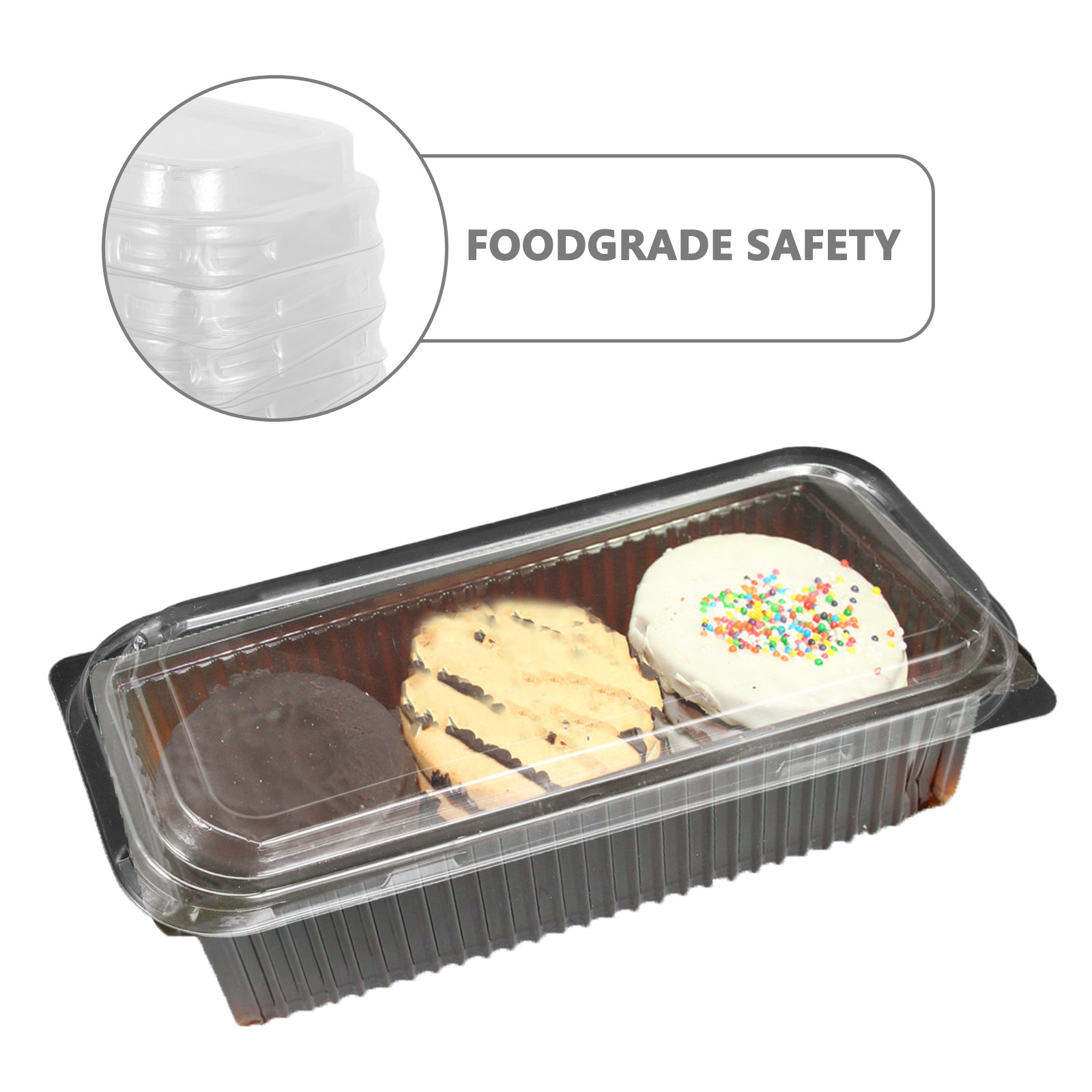 50Pcs Plastic Loaf Baking Lids - Kitchen Baking Cake recension och pris