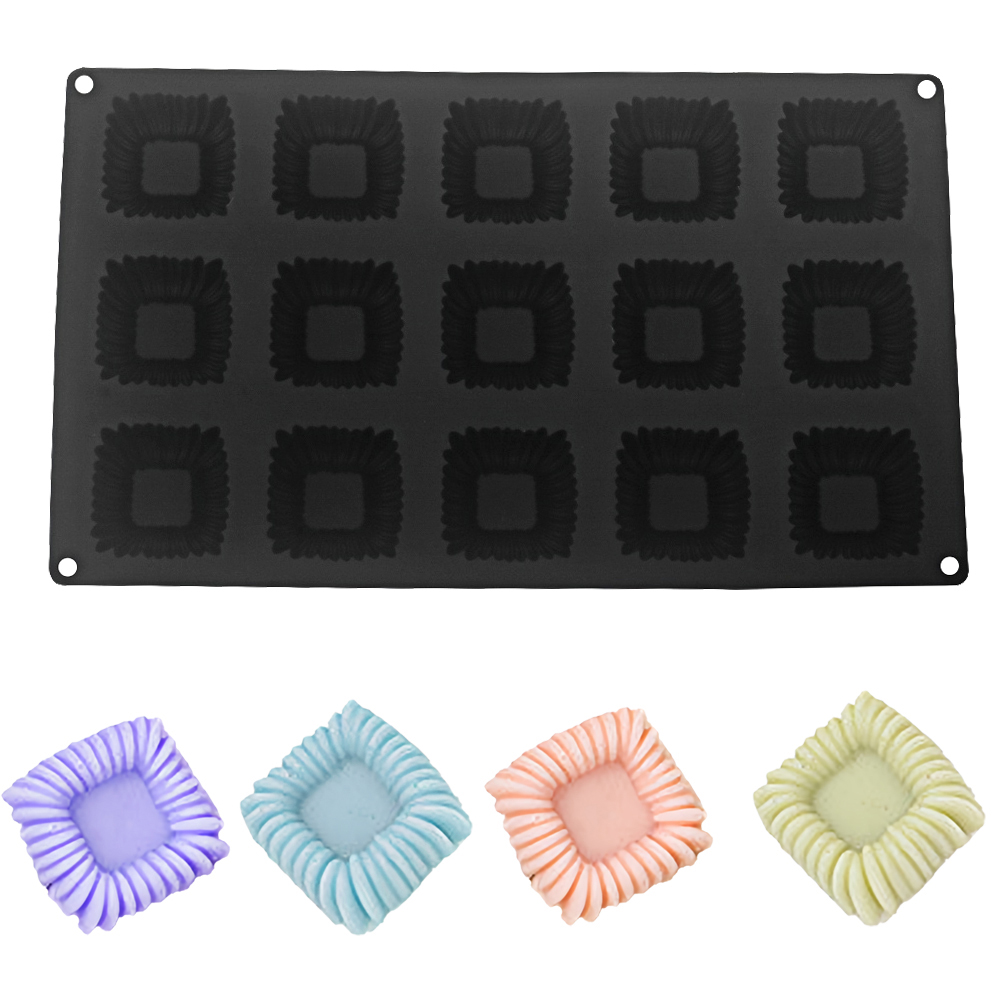 15-Cell Square Coil Texture De - Kitchen Design For Baking recension och pris