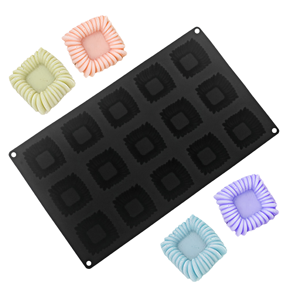 15-Cell Square Coil Texture De - Kitchen Design For Baking recension och pris