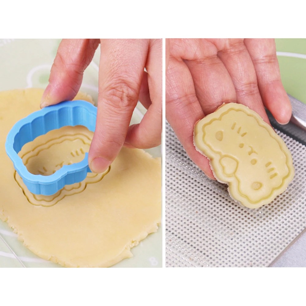 Cookie Mold Stamp Cartoon Saus - Kitchen Baking Products recension och pris