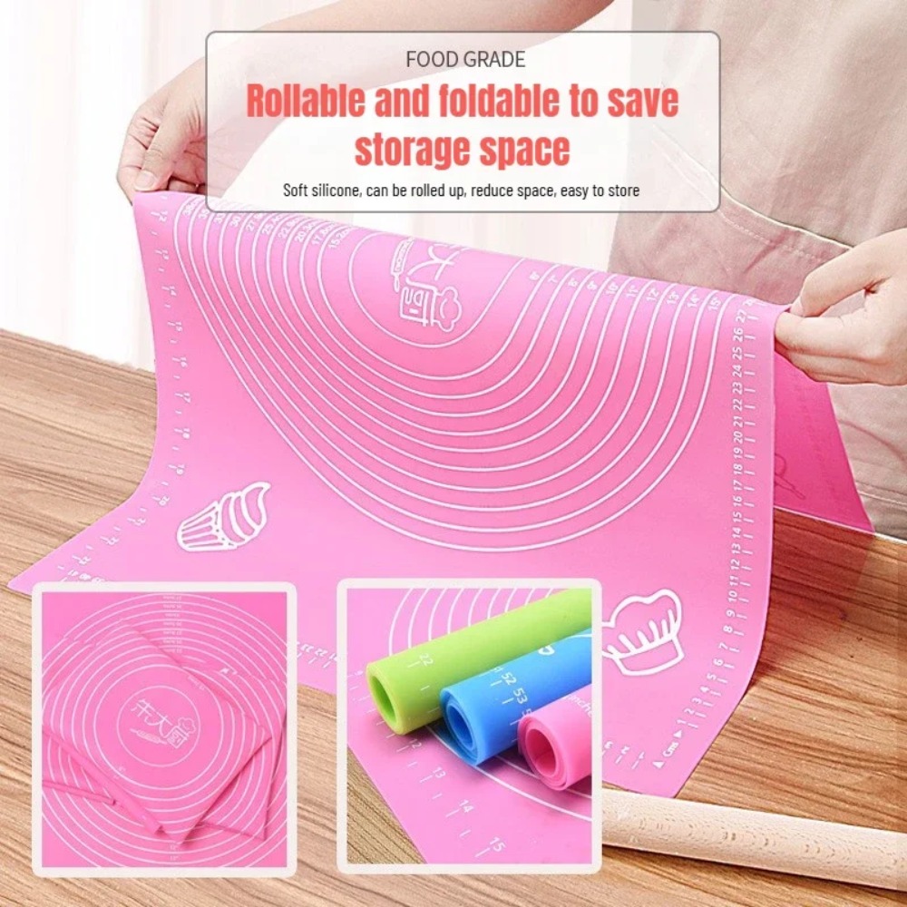 Extra Thick Large Silicone Bak - Kitchen Roll Baking recension och pris