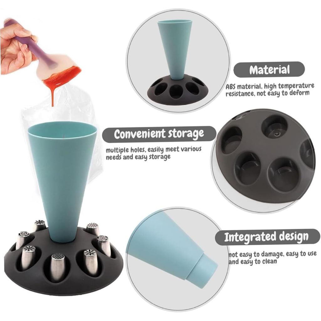 1Pcs Cake Decorating Piping Ba - Kitchen Accessories For Baking recension och pris