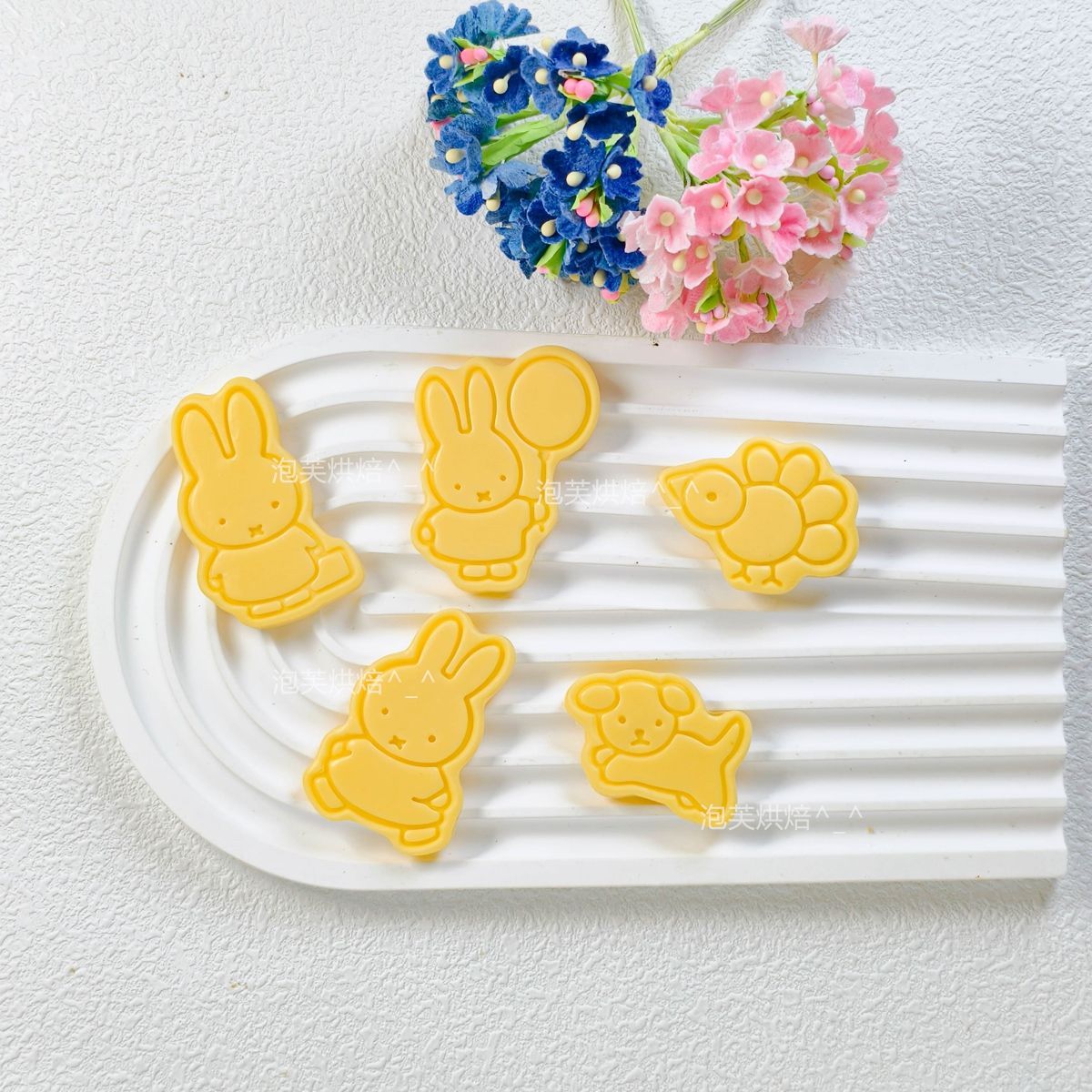 Cute 3D Press Cookie Mold with - Kitchen Bakery recension och pris
