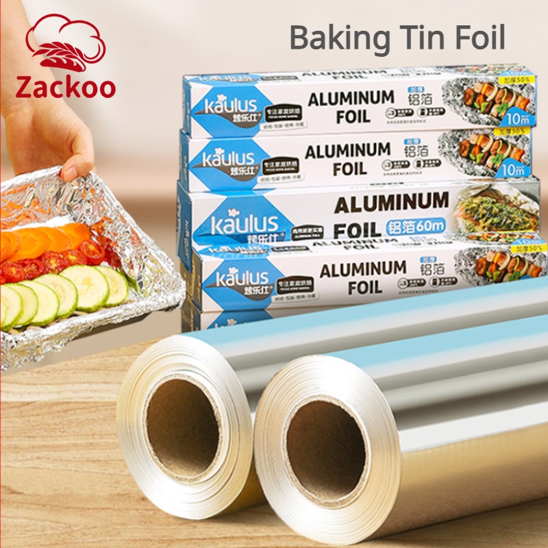 Zackoo 10/20/40M Aluminium Foi - Kitchen Bakery recension och pris