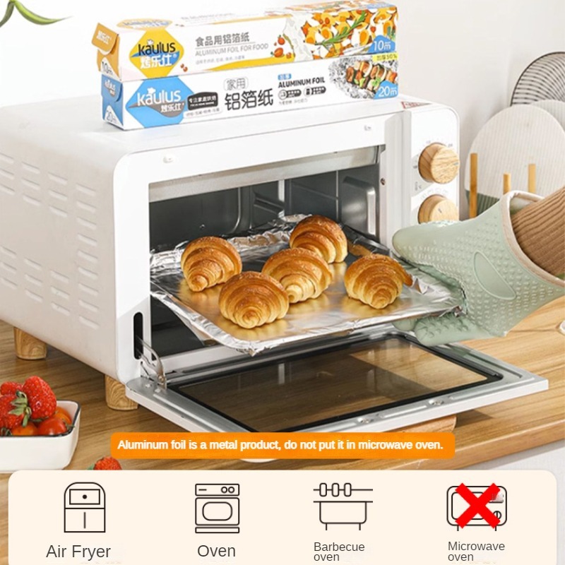 Zackoo 10/20/40M Aluminium Foi - Kitchen Bakery recension och pris