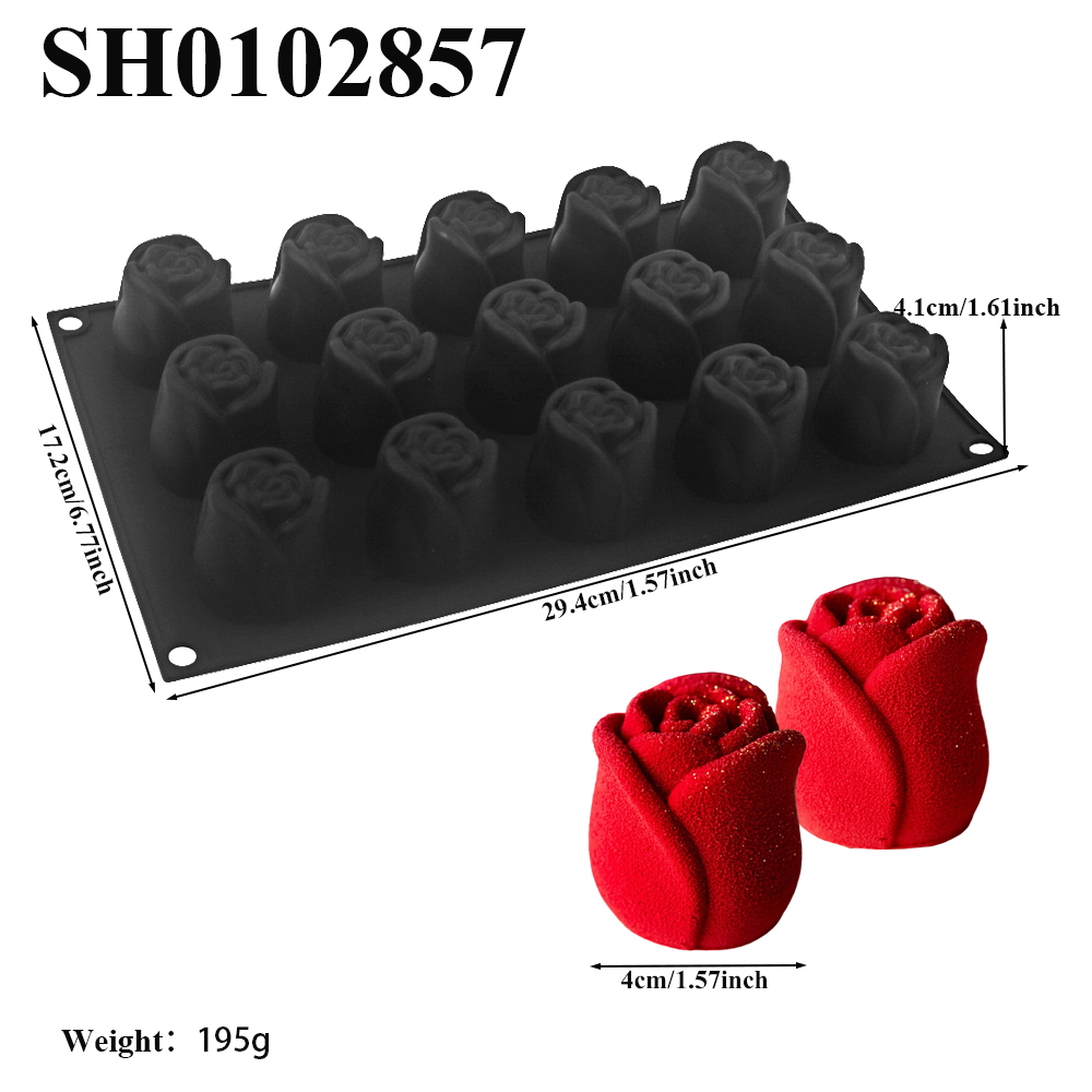 Valentine's Day 15-Cell Rose B - Kitchen Design For Baking recension och pris