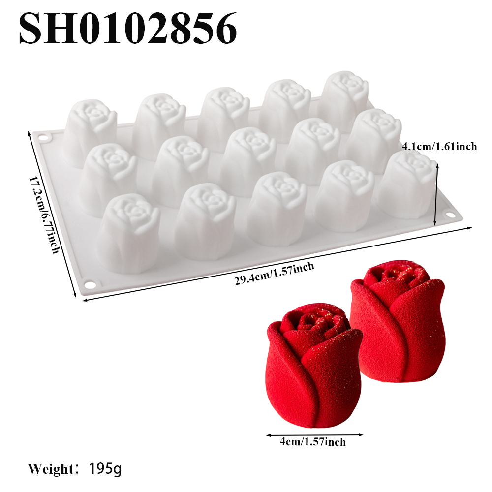Valentine's Day 15-Cell Rose B - Kitchen Design For Baking recension och pris