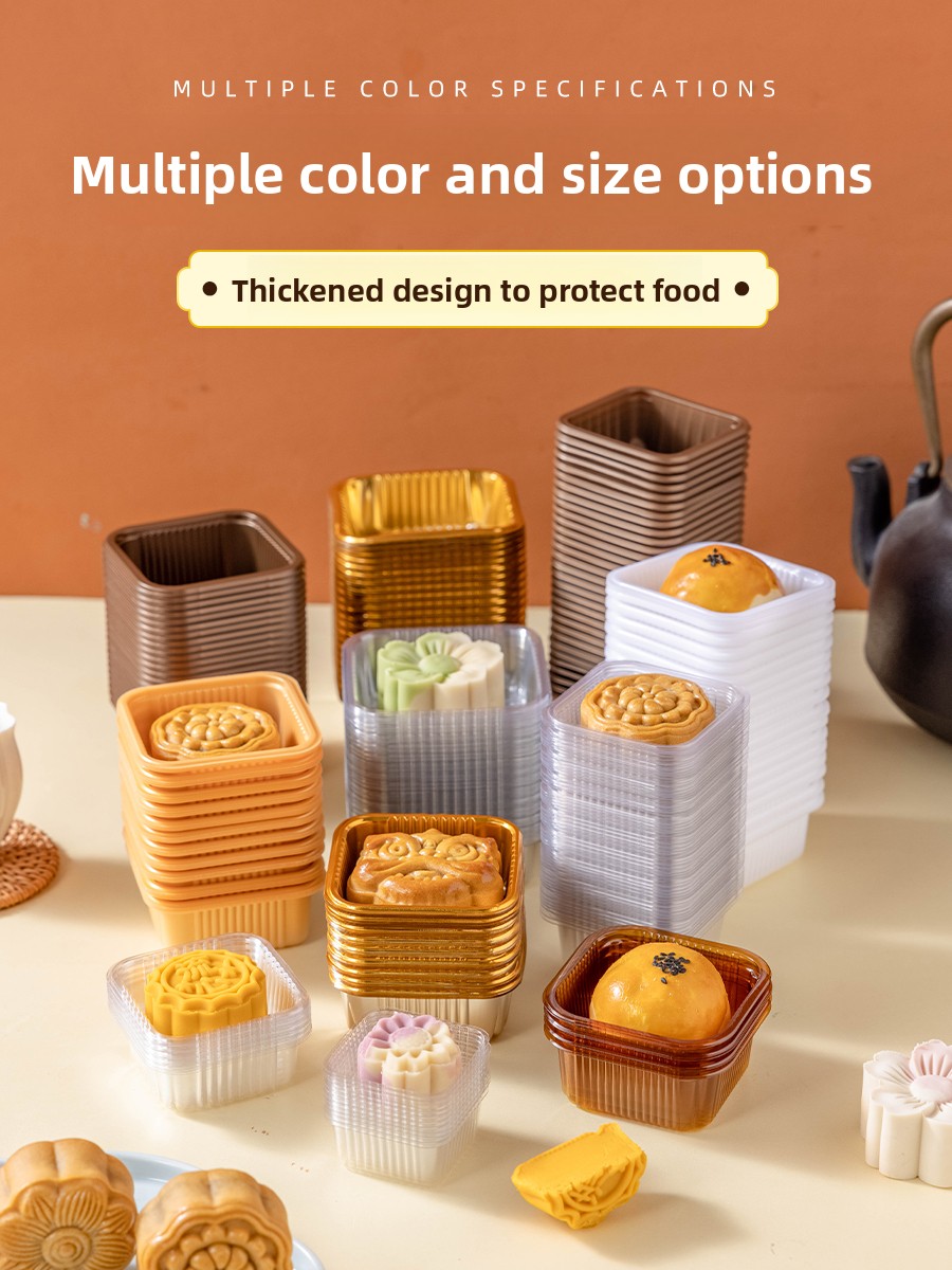 Thickened Plastic Mooncake Pac - Kitchen Baking Cake recension och pris