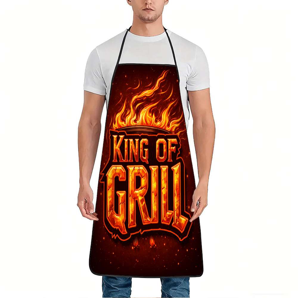 1 Piece of Bbq King Apron, Bbq - Kitchen Baking Area Ideas recension och pris