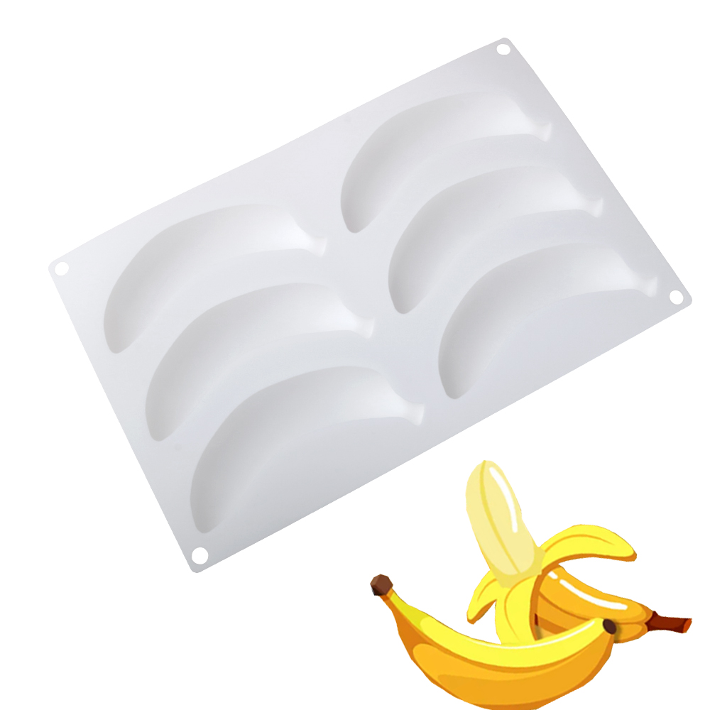 6 or 12 Cells Banana Design Si - Kitchen Design For Baking recension och pris