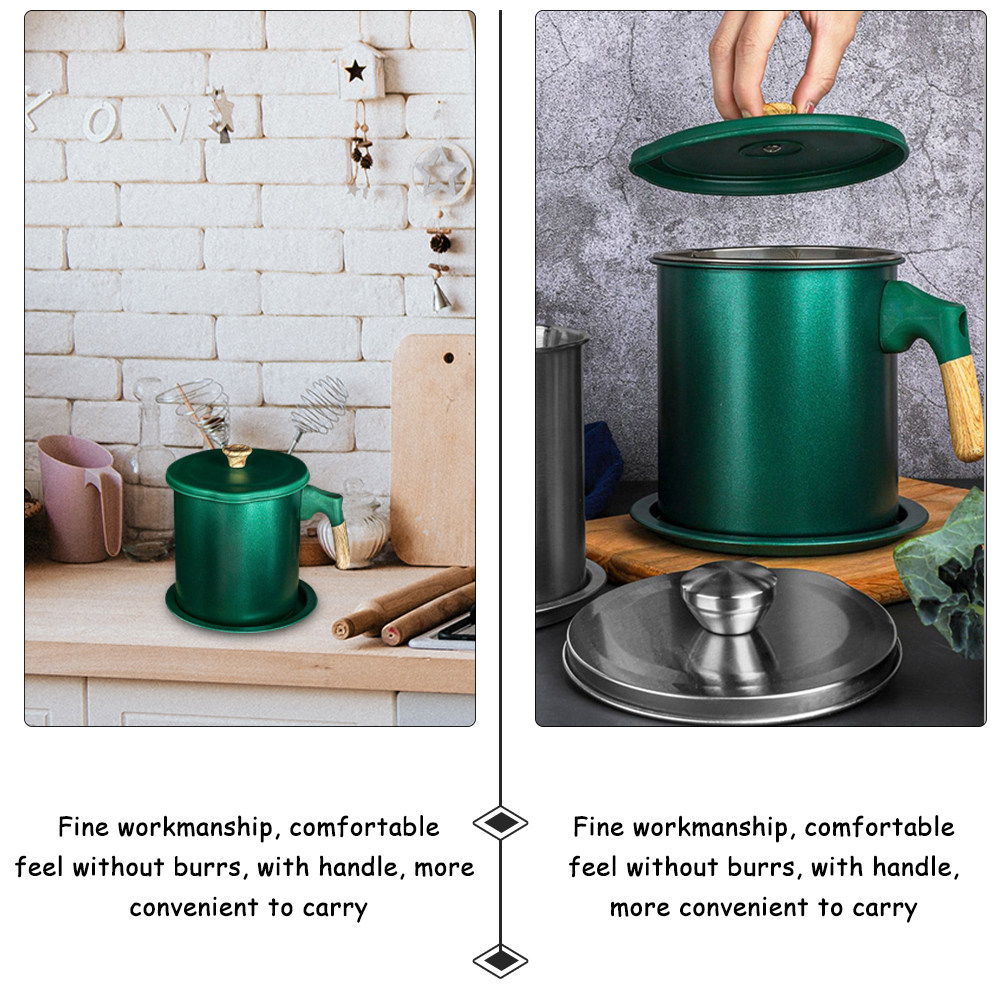 Stainless Steel Oil Filter Con - Kitchen Baking Storage Containers recension och pris