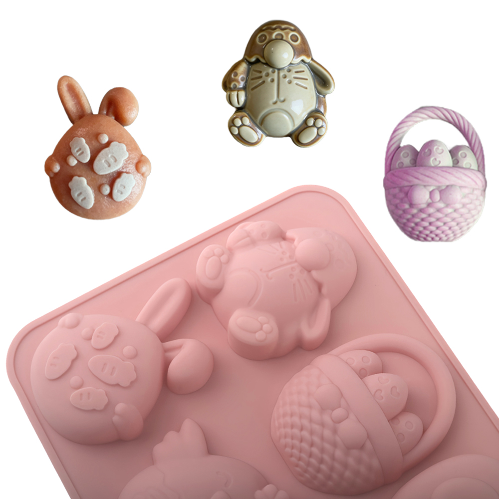 Easter Silicone Cake Mold 6-Ce - Kitchen Design For Baking recension och pris