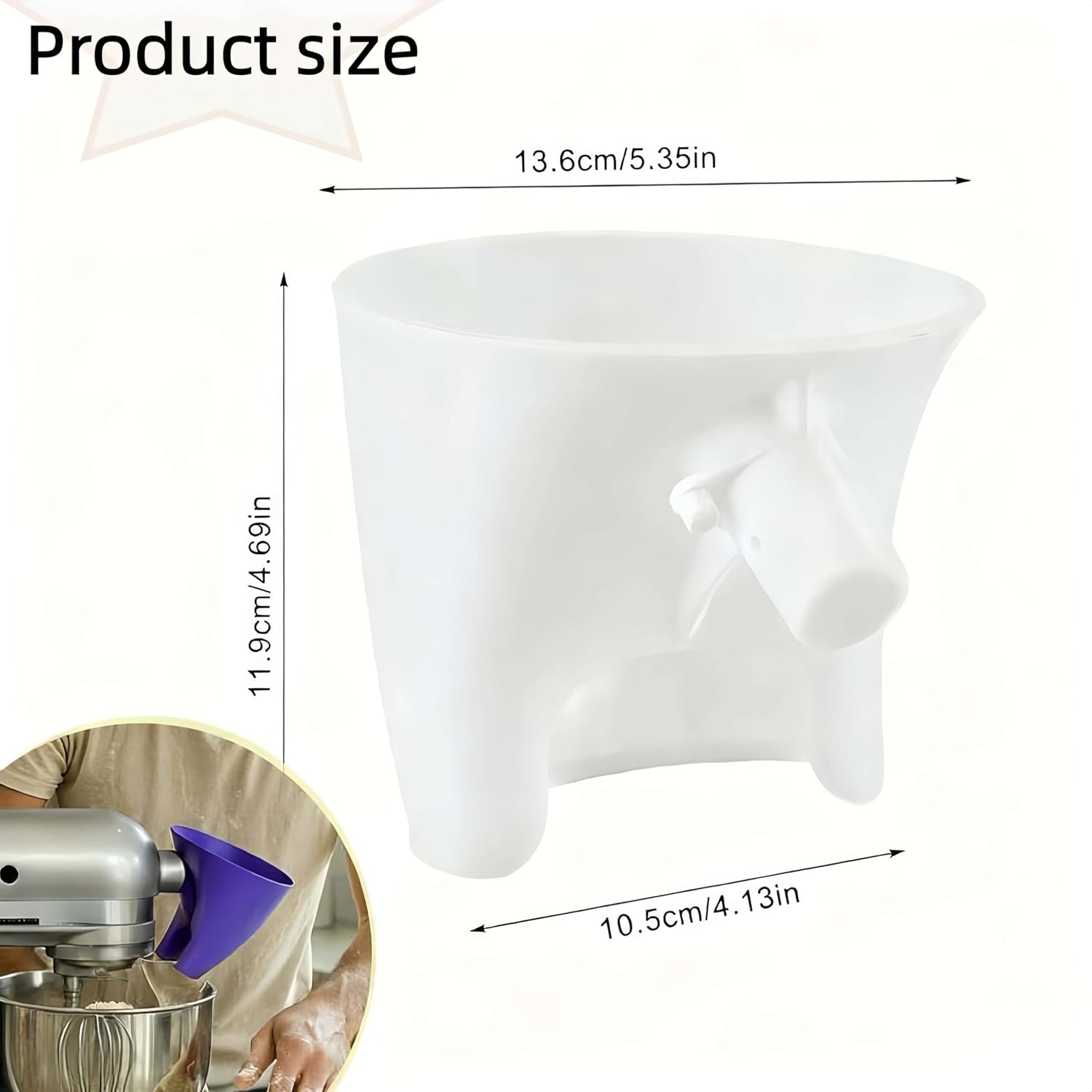 Flour Funne Mixer for Kitchen  - Kitchen Aid Baking Mixer recension och pris