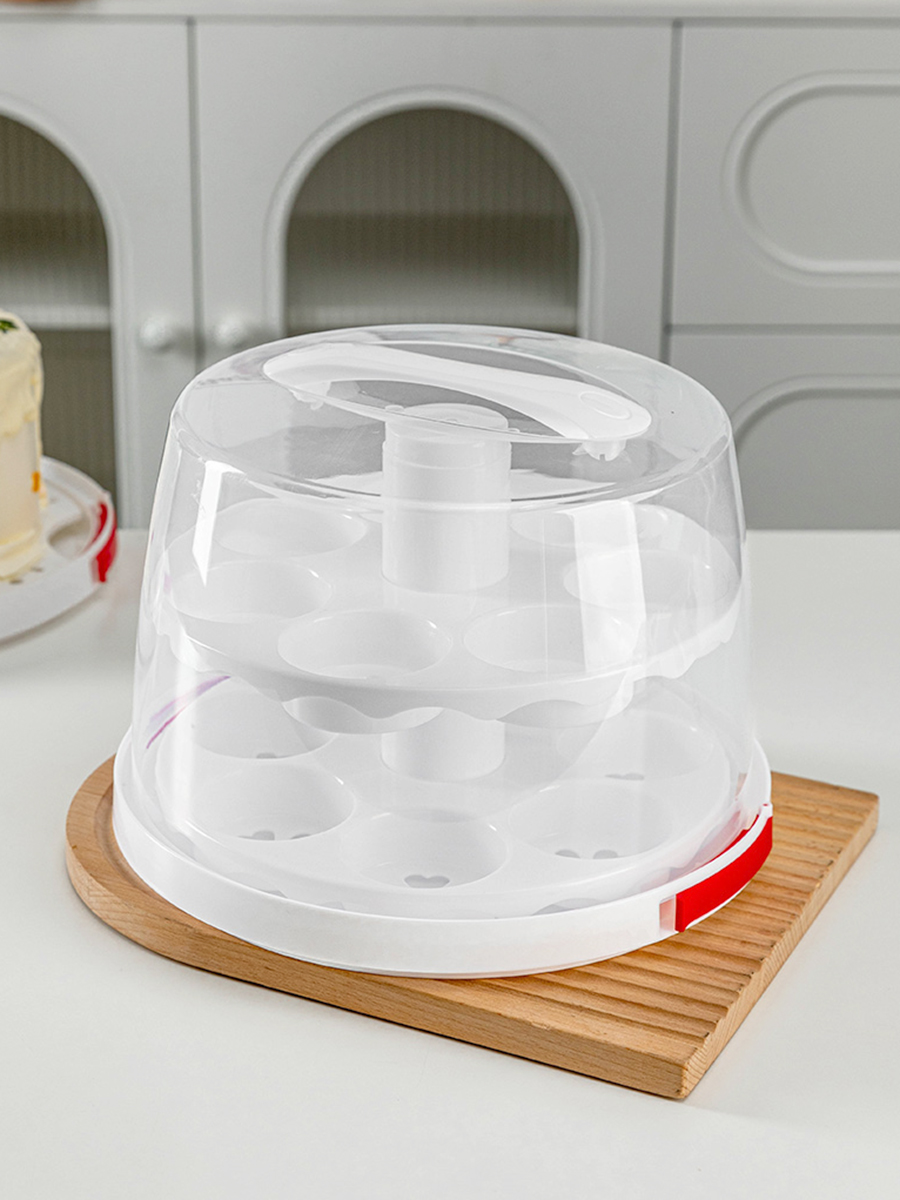 Reusuable 6 Inch Birthday Cake - Kitchen Baking Storage Containers recension och pris