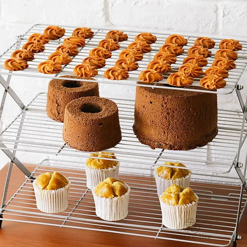 Foldable Multi-Layer Cake Cool - Kitchen Accessories For Baking recension och pris