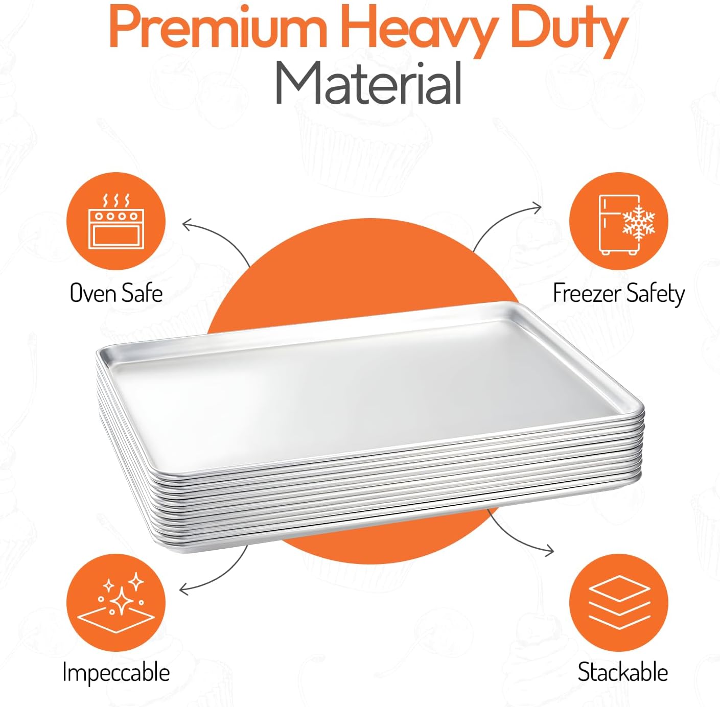 Full Size Commercial Aluminum  - Kitchen Bakery recension och pris