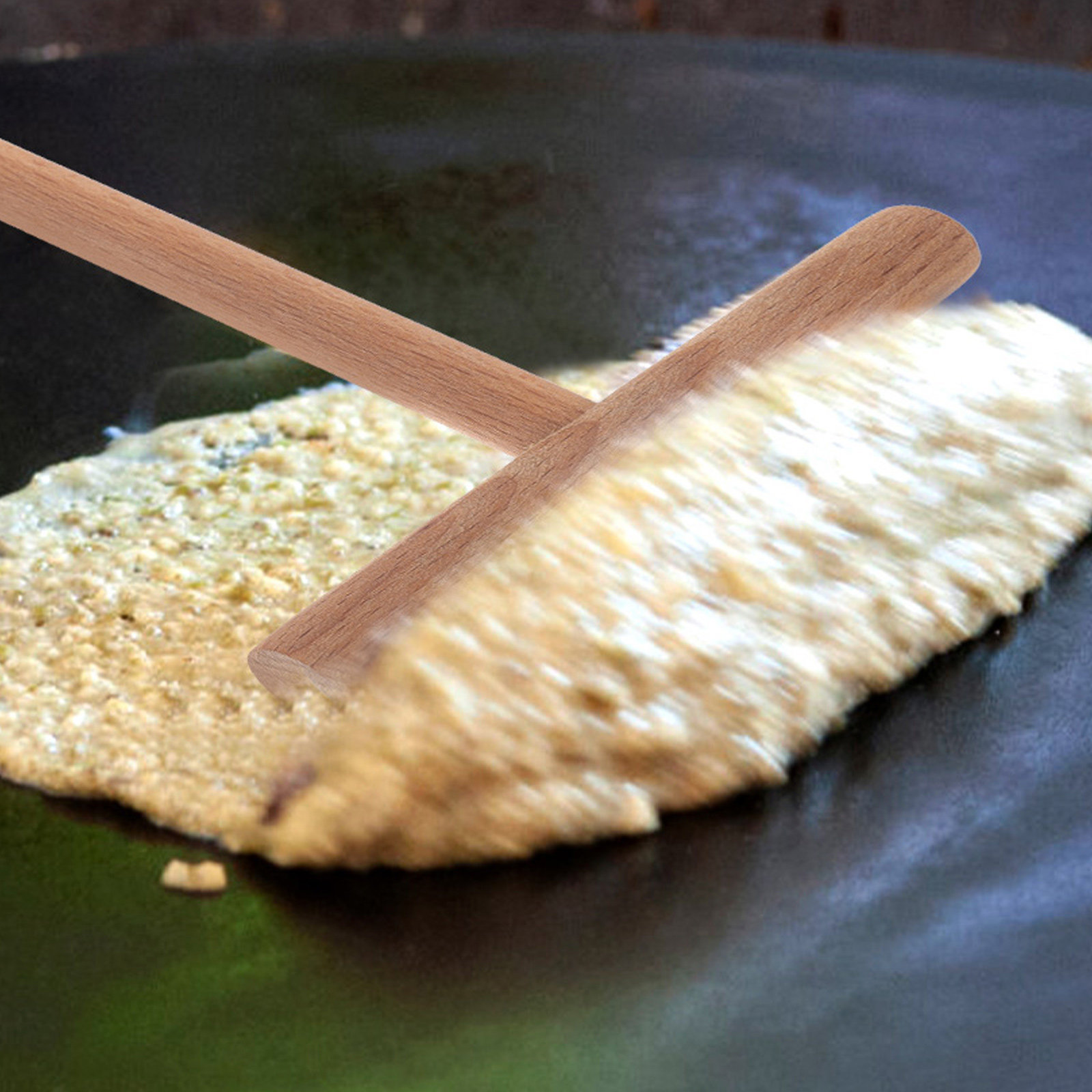 1Set Wooden Pancake Crepe Spre - Kitchen Baking Area Ideas recension och pris
