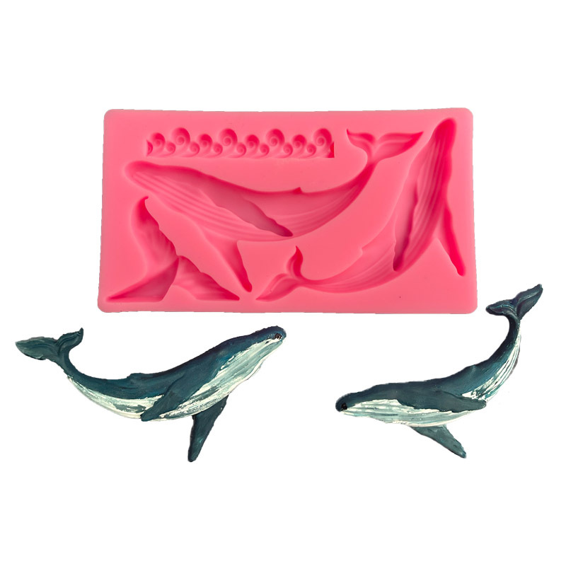 DIY Whale Silicone Mold Ocean  - Kitchen Baking Products recension och pris