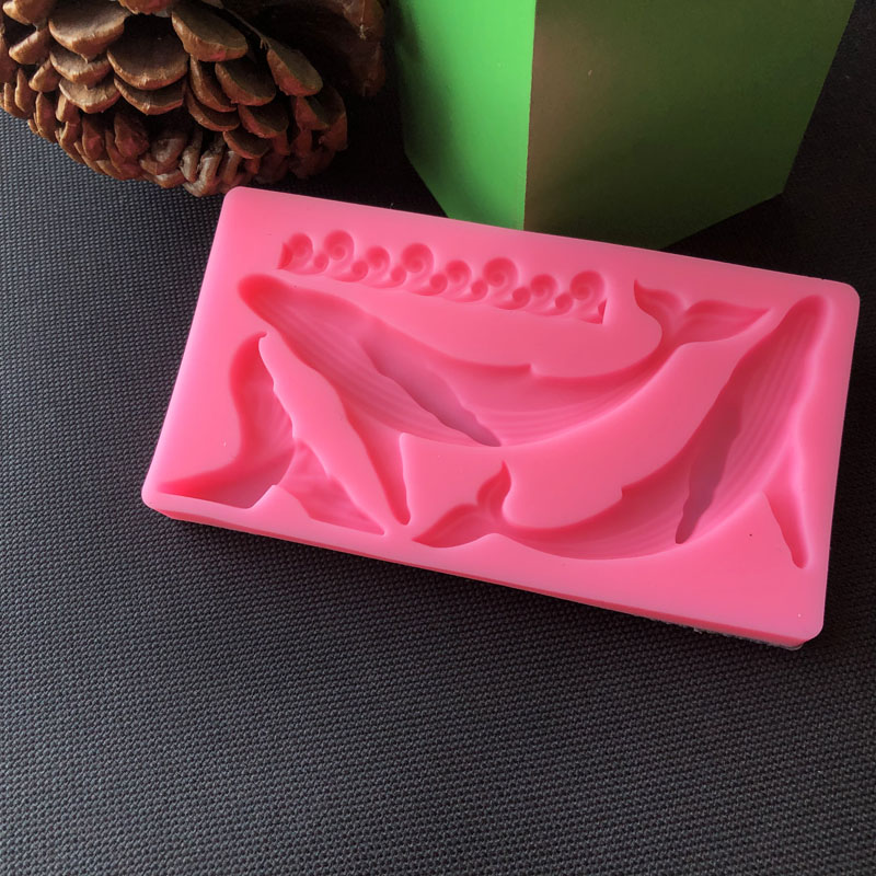 DIY Whale Silicone Mold Ocean  - Kitchen Baking Products recension och pris