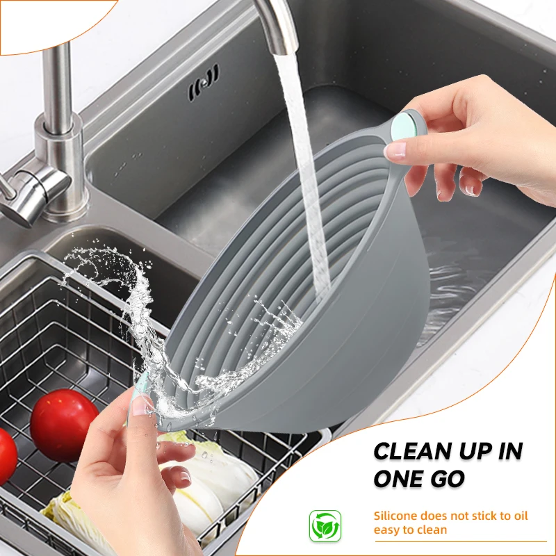 1PC Silicone Foldable Banneton - Kitchen Accessories For Baking recension och pris