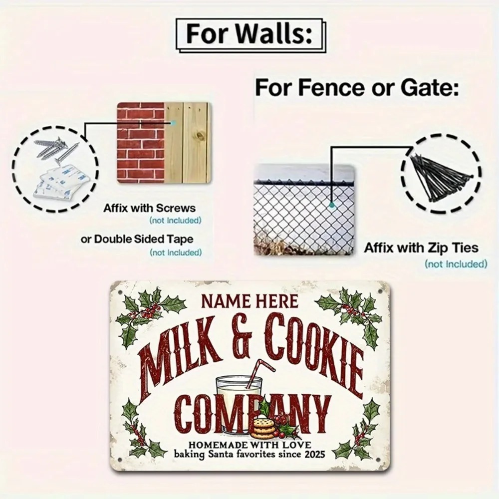 1pc 2D Flat Custom Company Met - Kitchen Bakery recension och pris