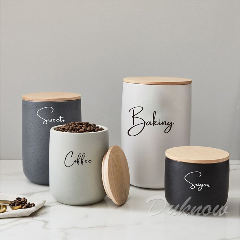 Kitchen Organization Canister  - Kitchen Baking Quotes recension och pris