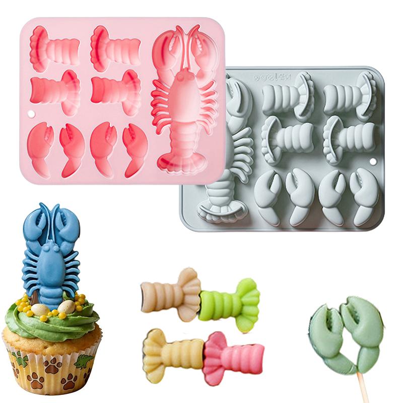 Lobster Silicone Chocolate Mol - Kitchen Baking Cake recension och pris