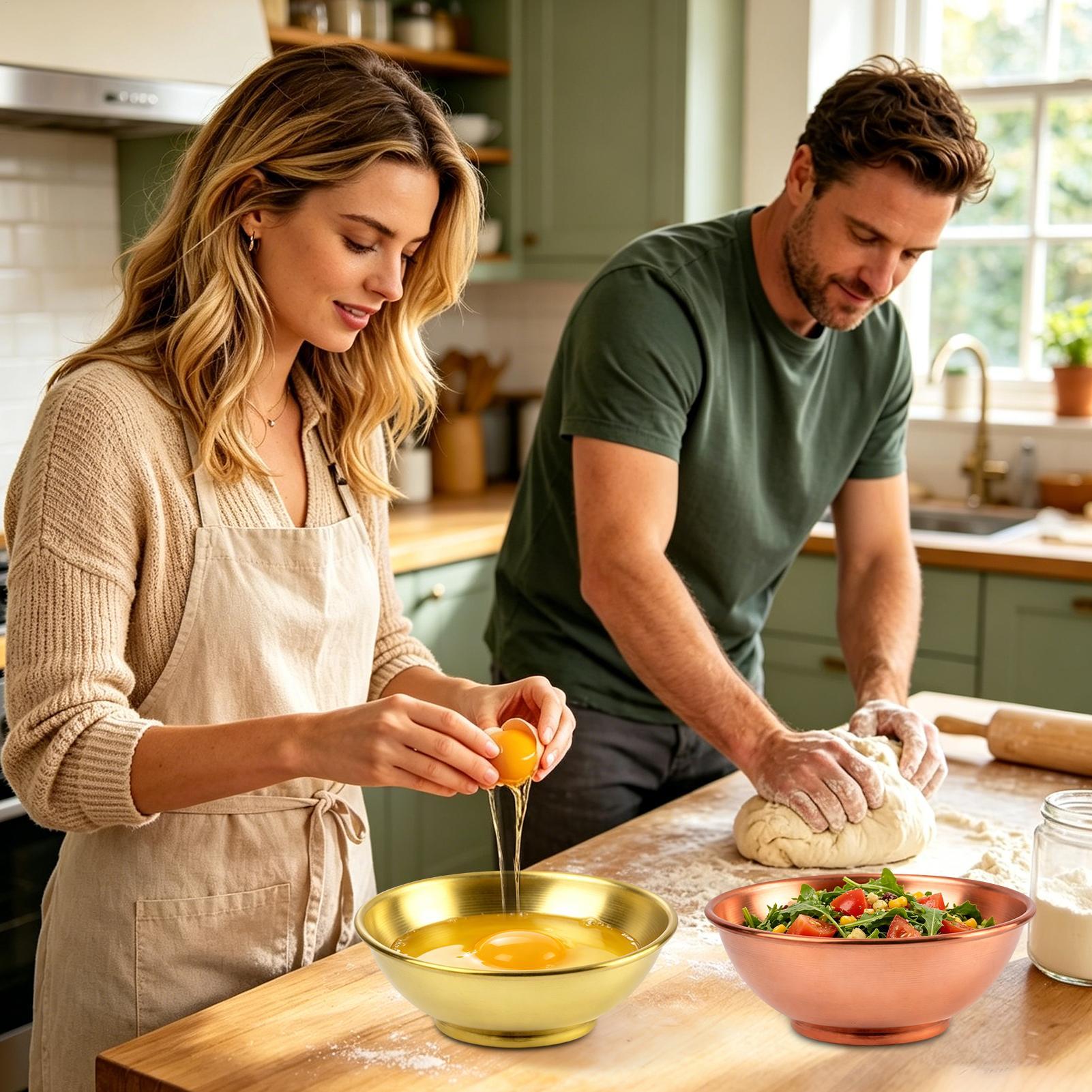 Copper Bowl Large Storage Cont - Kitchen Baking Storage Containers recension och pris