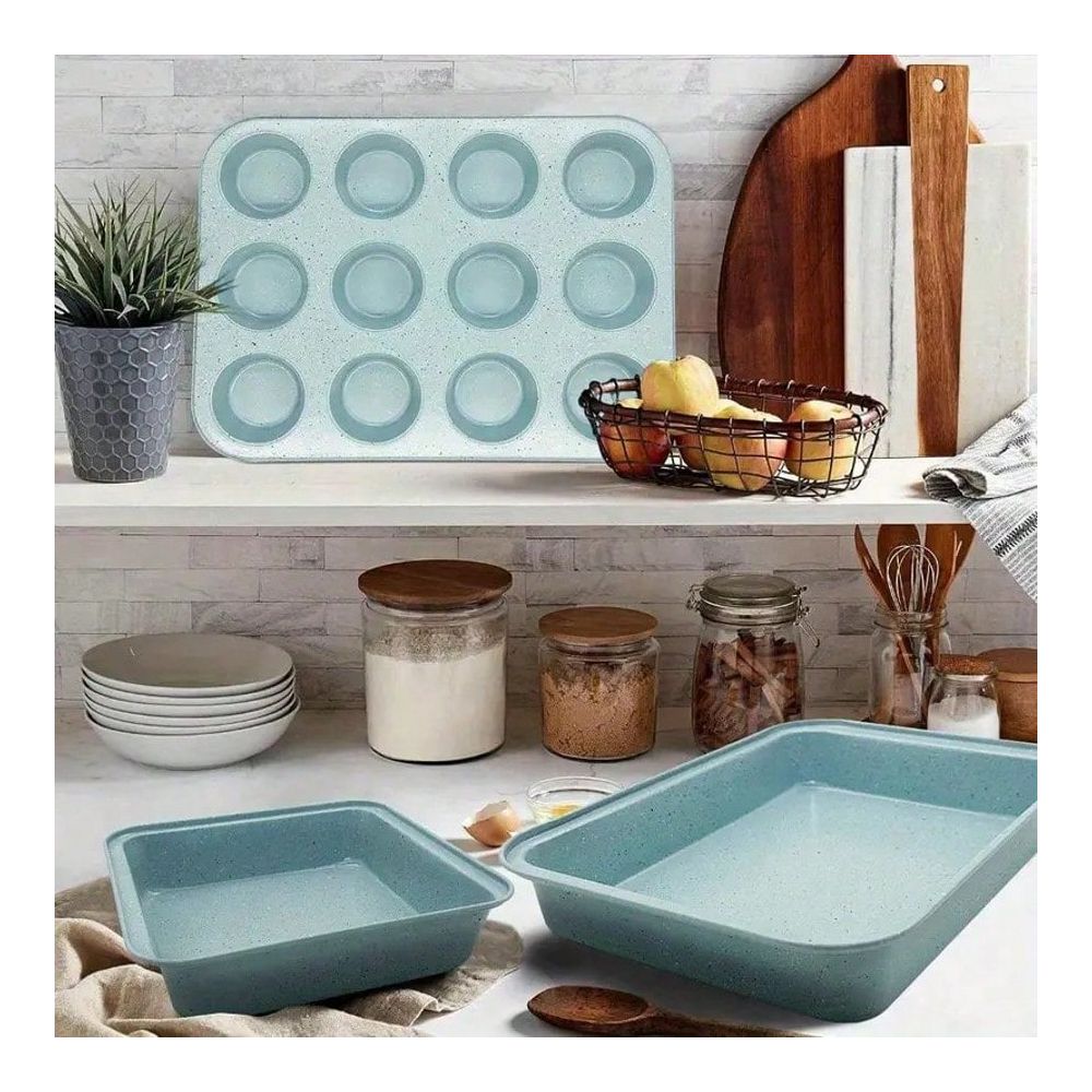 10 Piece Bakeware Set, NonStic - Kitchen Accessories For Baking recension och pris
